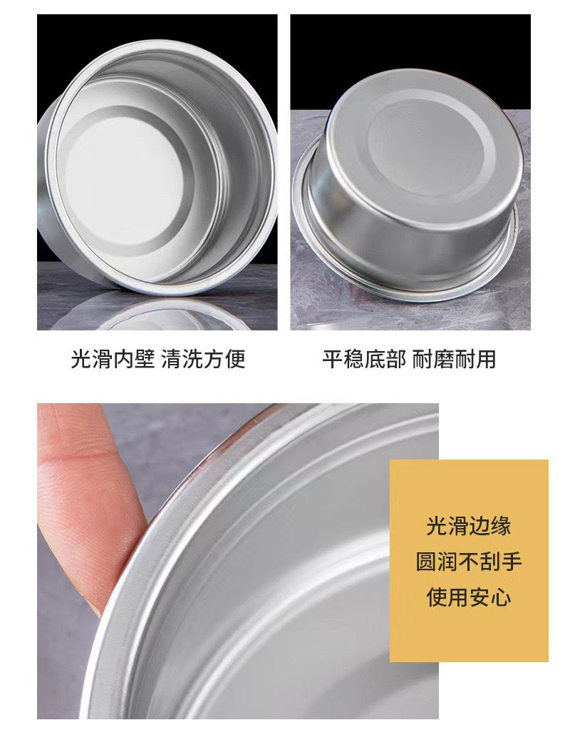 Premium Stainless Steel Food Storage Containers - 3-Piece Airtight Set