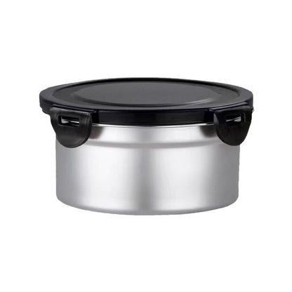 Premium Stainless Steel Food Storage Containers - 3-Piece Airtight Set