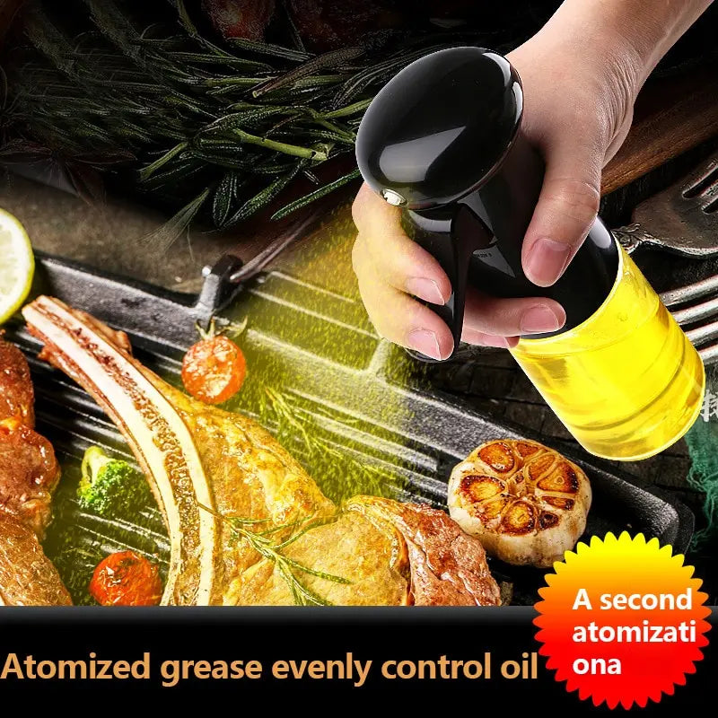 Premium Oil Spray Bottle - Mist Dispenser for Cooking, BBQ & Air Fryer