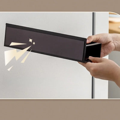 2-Pack Magnetic Spice Rack for Refrigerator – No-Drill Fridge Shelf