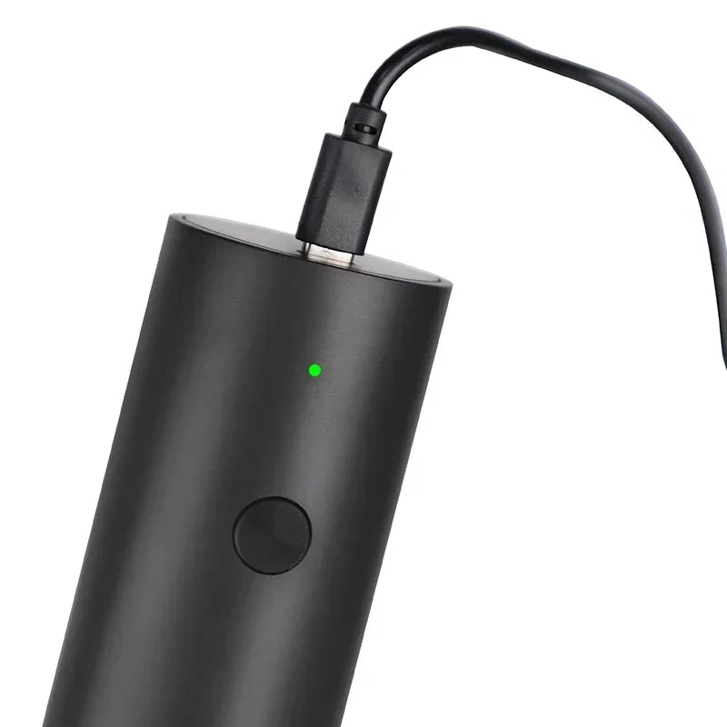 Rechargeable Electric Salt & Pepper Grinder - Adjustable Coarseness